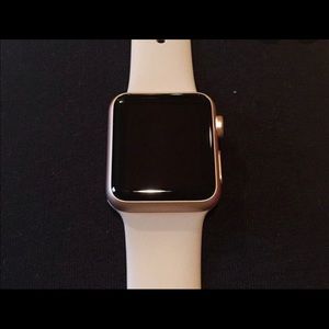 COPY - Apple 1st generation watch. Gold white ban…